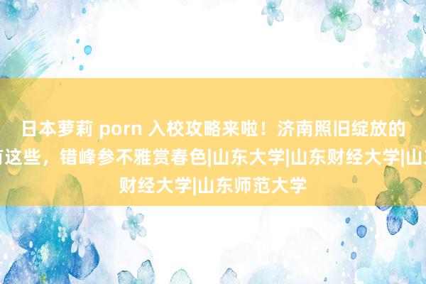 日本萝莉 porn 入校攻略来啦！济南照旧绽放的大学校园有这些，错峰参不雅赏春色|山东大学|山东财经大学|山东师范大学