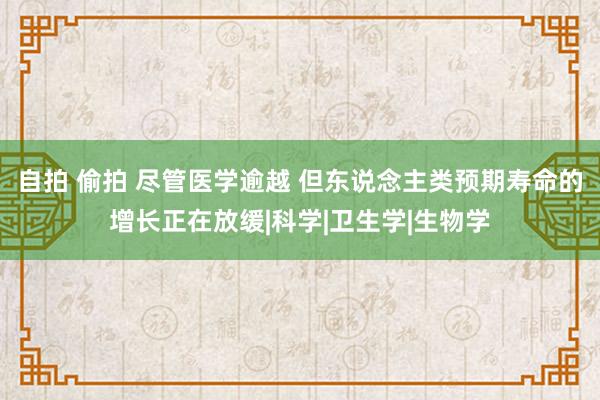 自拍 偷拍 尽管医学逾越 但东说念主类预期寿命的增长正在放缓|科学|卫生学|生物学